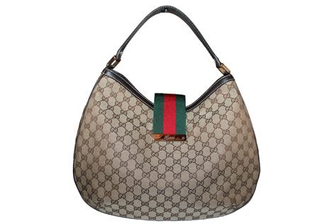 signature gucci purses|gucci signature large hobo bag.